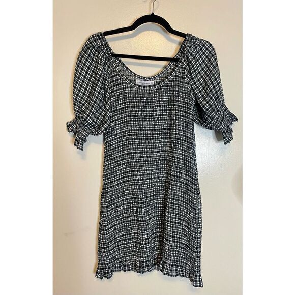 NWT Anthropology Faithfull the Brand Milia Smocked Mini Dress size MP - Picture 6 of 12
